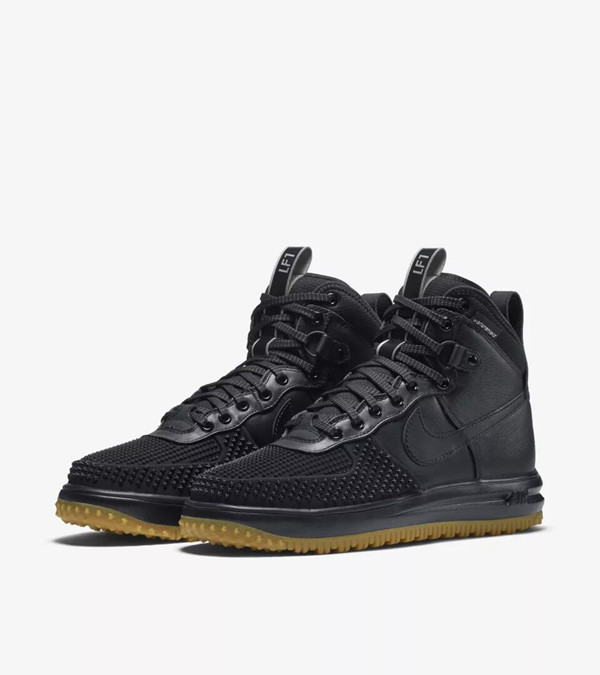 Men's Air Force 1 Black Shoes 054
